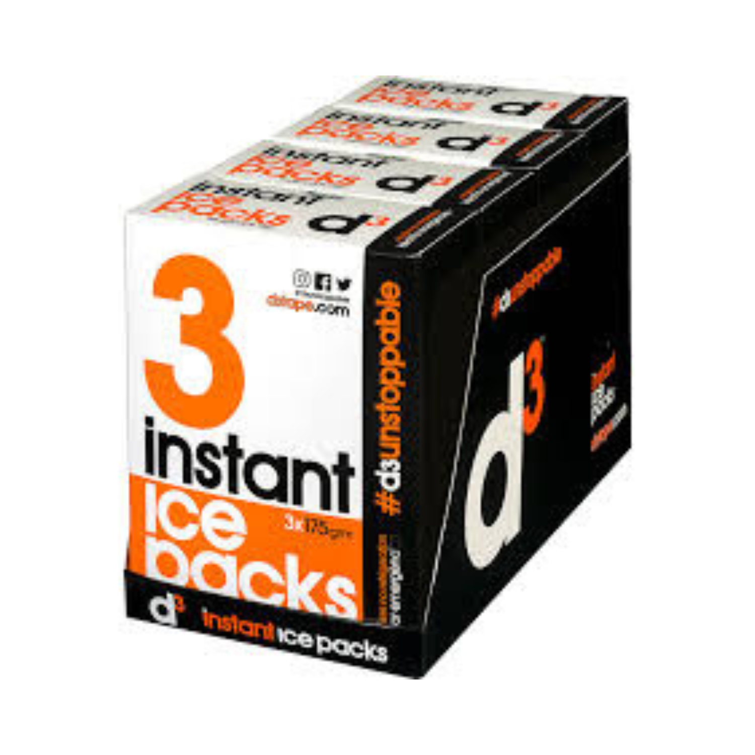 D3 Instant Ice Packs