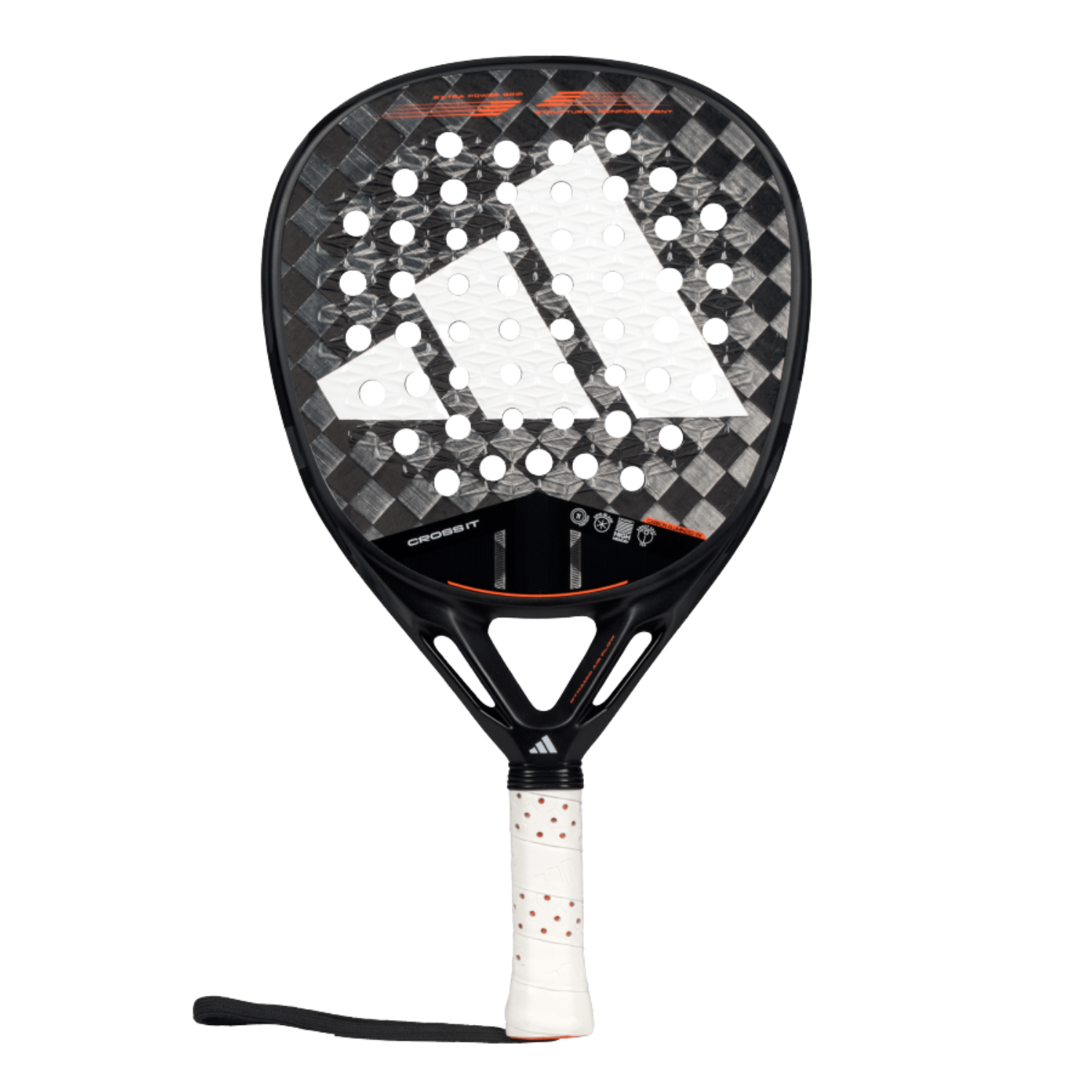Adidas Cross It 3.4 Padel Racket - Black/Orange Padel Adidas