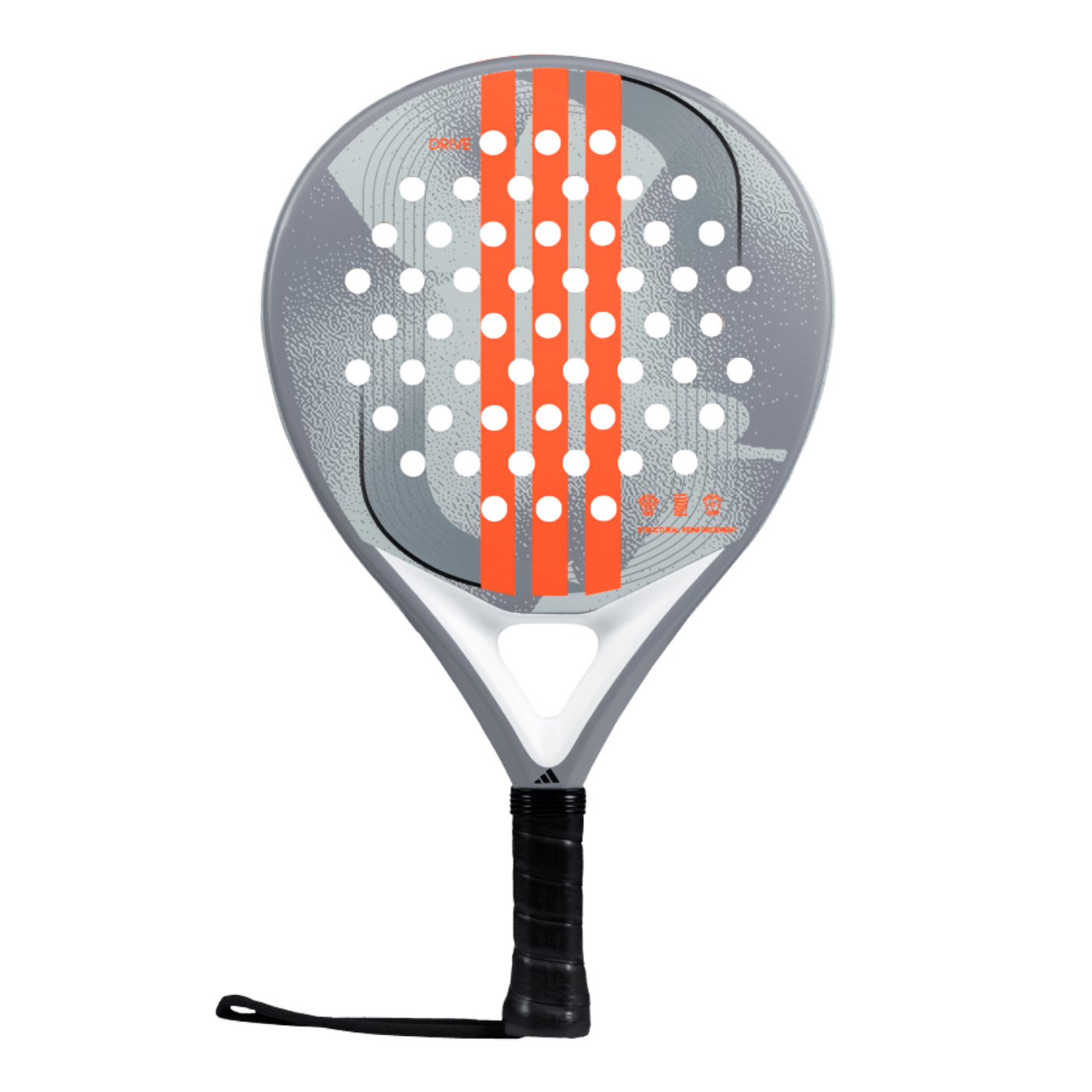 Adidas Drive Grey 3.4 Padel Racket - Silver Padel Adidas