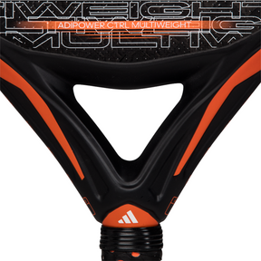 Adidas Adipower Multiweight Ctrl 3.3 Padel Racket - Black/Orange