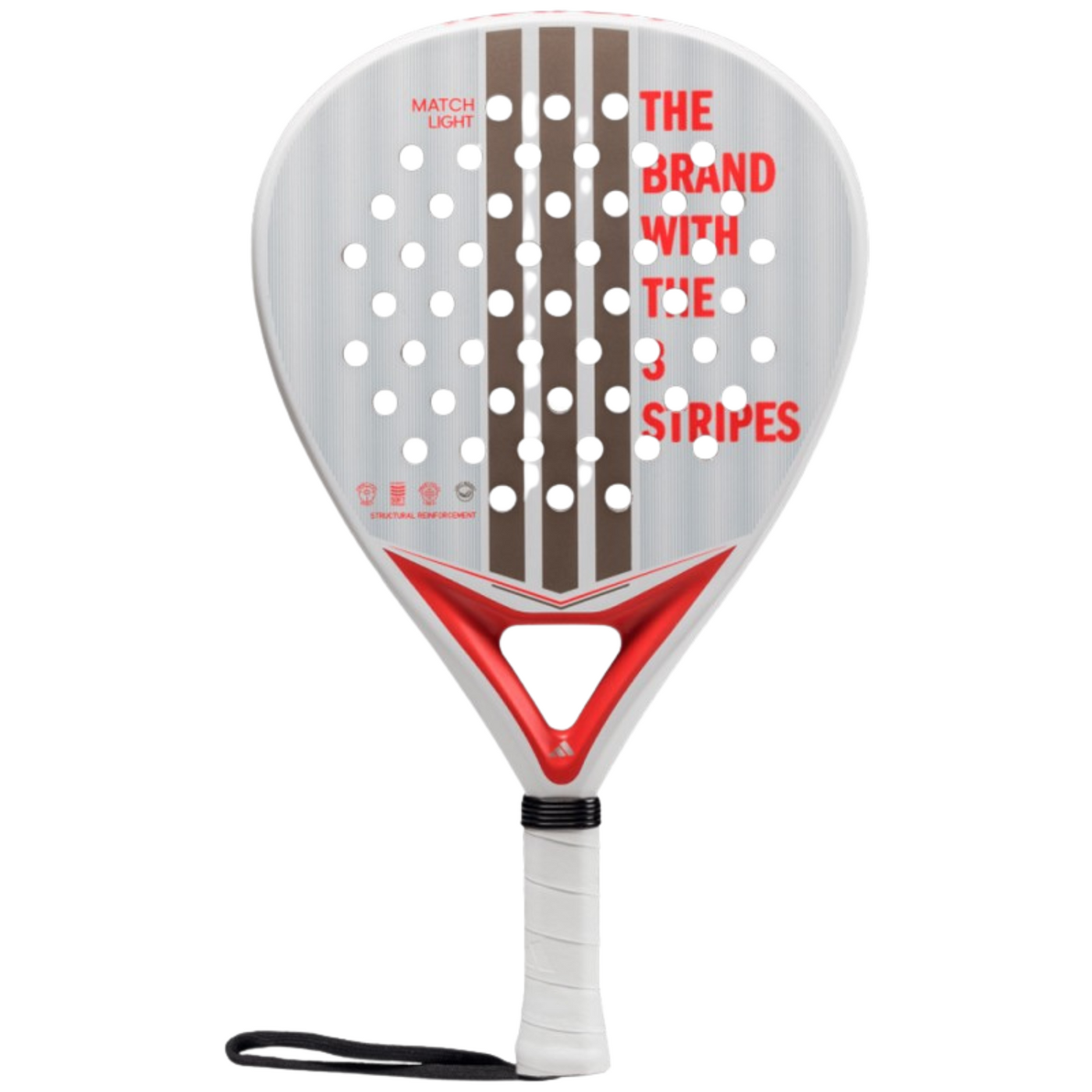 Adidas Match Light 3.4 Padel Racket - White Padel Adidas