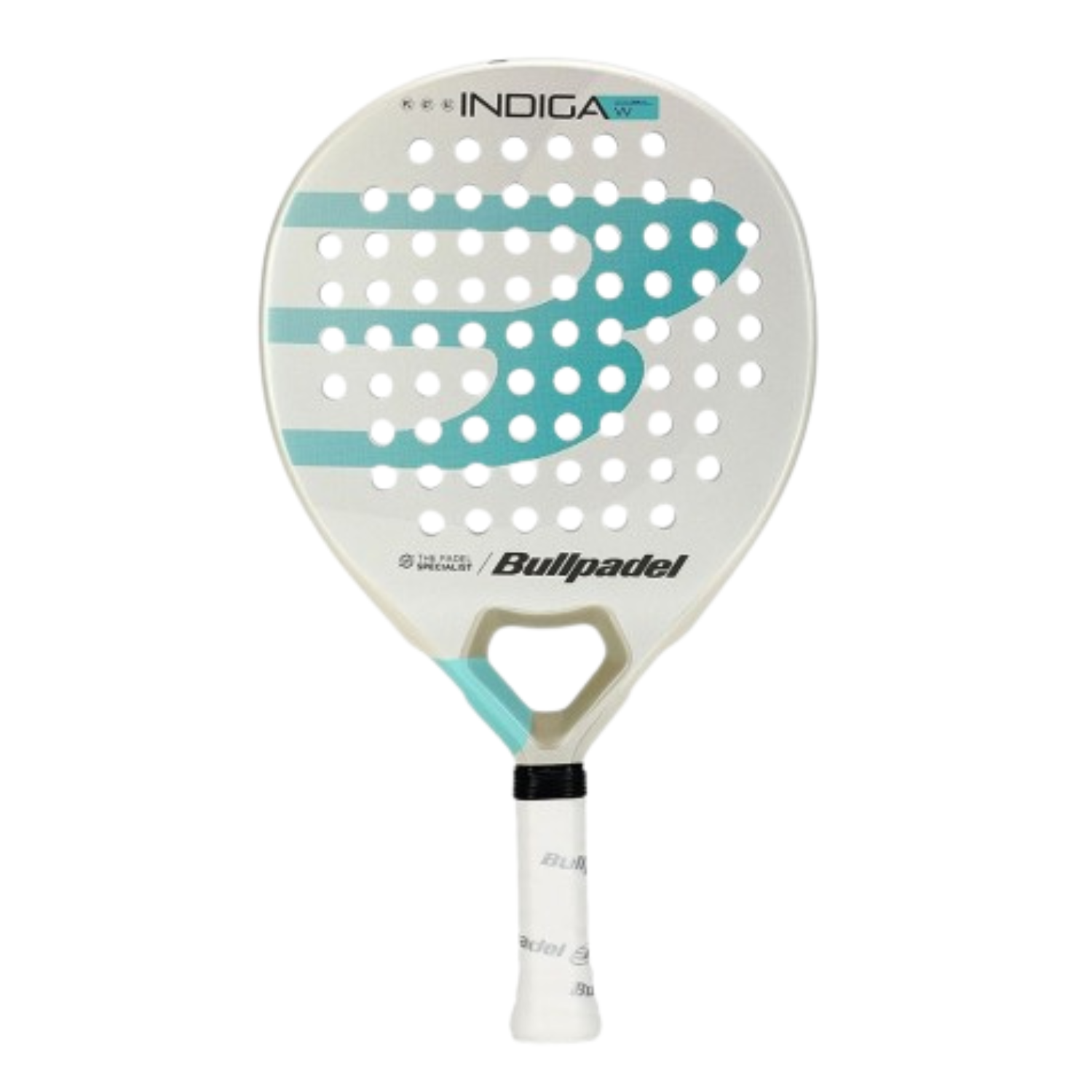 BullPadel Indiga Women Padel Racket - White
