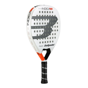 BullPadel Indiga PWR  Padel Racket - White/Orange