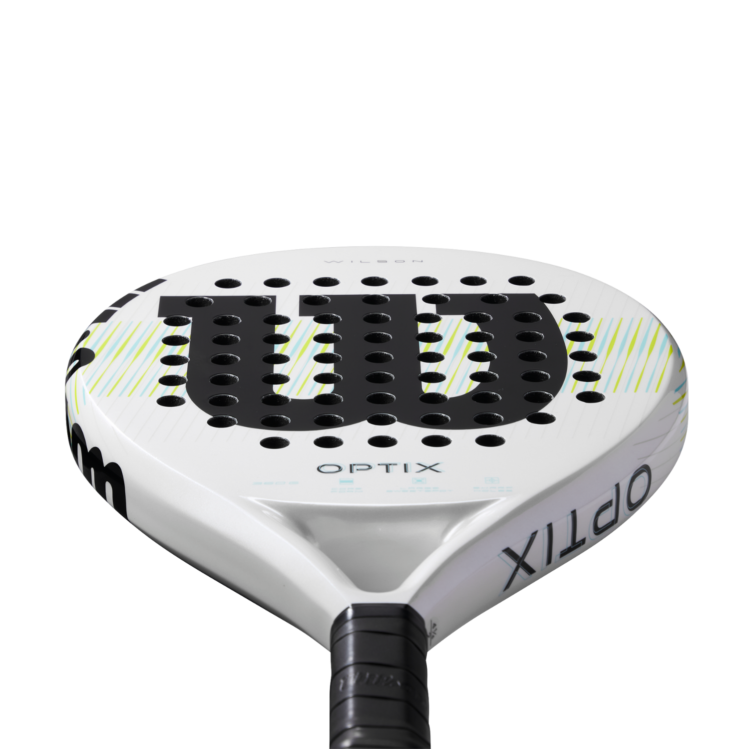 Wilson Optix V1 Padel Racket - White Padel Wilson