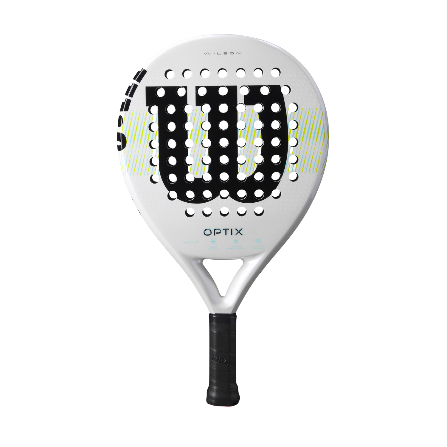 Wilson Optix V1 Padel Racket - White White G2 Padel Wilson