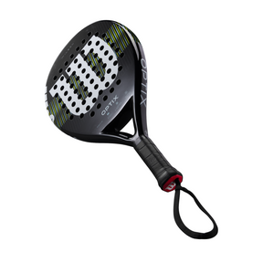 Wilson Optix V1 Black Padel Racket - Black Padel Wilson