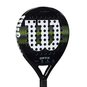 Wilson Optix V1 Black Padel Racket - Black Padel Wilson