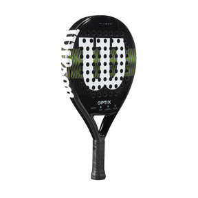 Wilson Optix V1 Black Padel Racket - Black Padel Wilson