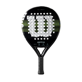 Wilson Optix V1 Black Padel Racket - Black Padel Wilson
