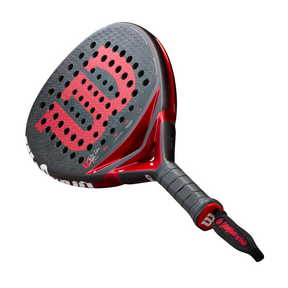 Wilson Bela Pro V3 Padel Racket - Black/Red Padel Wilson