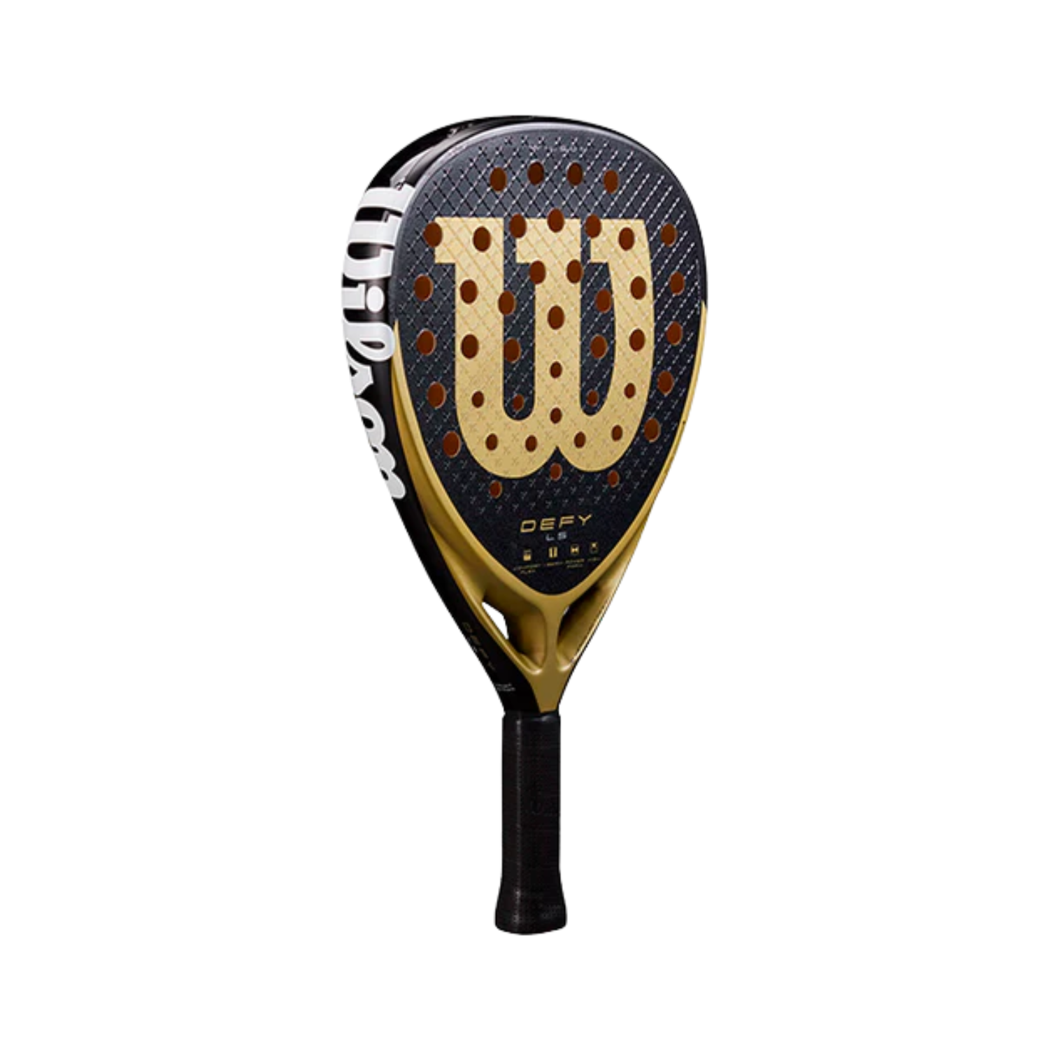 Wilson Defy LS V1 Padel Racket - Black/Gold Padel Wilson