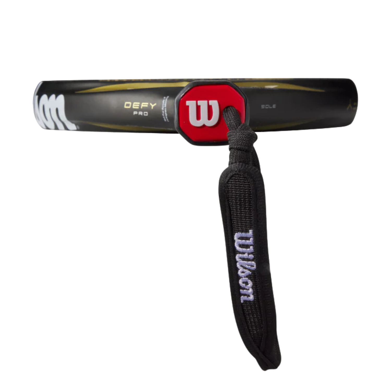Wilson Defy Pro V1 Padel Racket - Black/Gold