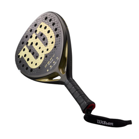 Wilson Defy Pro V1 Padel Racket - Black/Gold