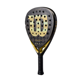 Wilson Defy Pro V1 Padel Racket - Black/Gold