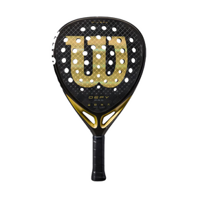 Wilson Defy Pro V1 Padel Racket - Black/Gold