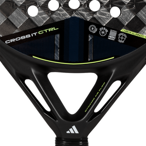 Adidas Cross It Control 3.4 Padel Racket - Black/Lime Padel Adidas