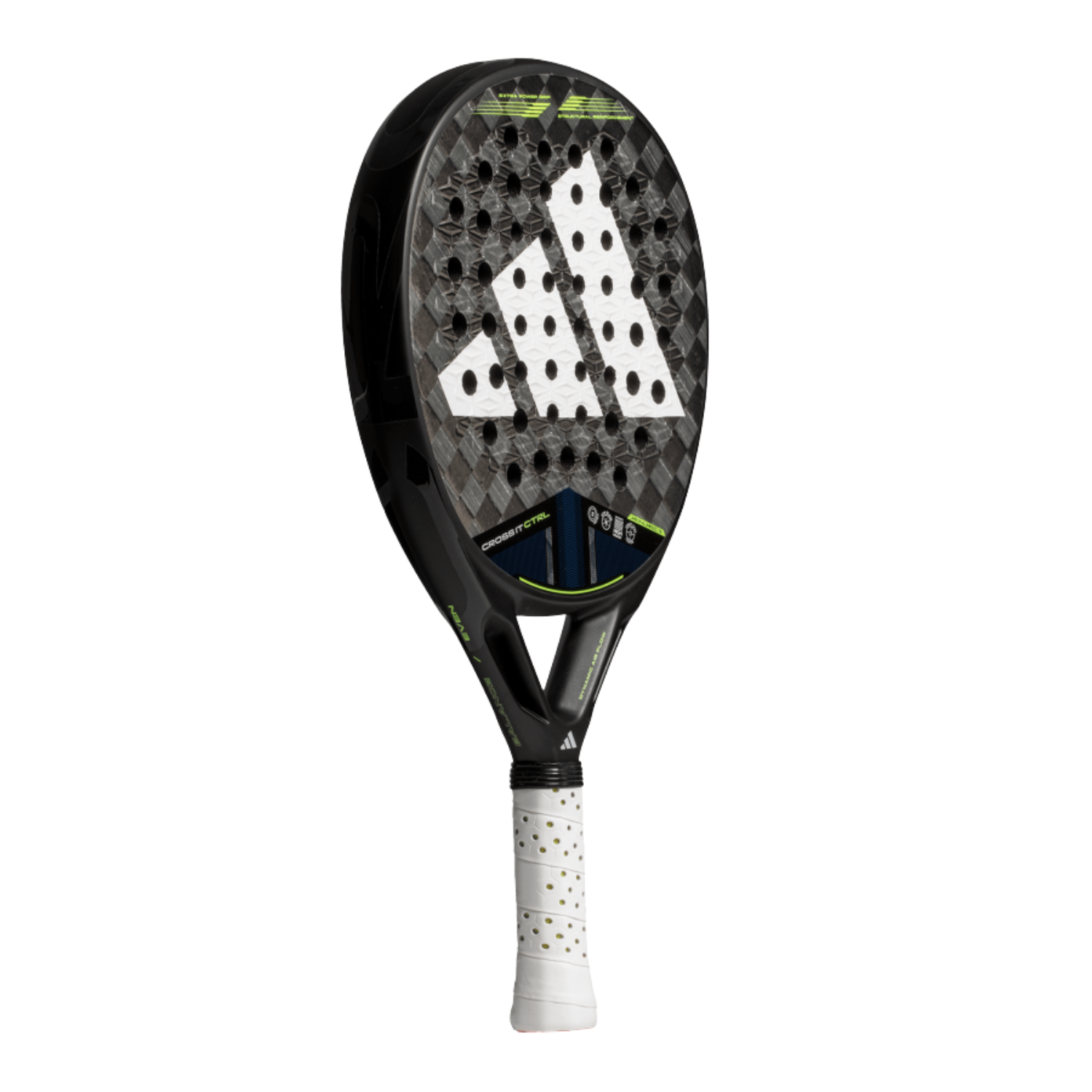 Adidas Cross It Control 3.4 Padel Racket - Black/Lime Padel Adidas