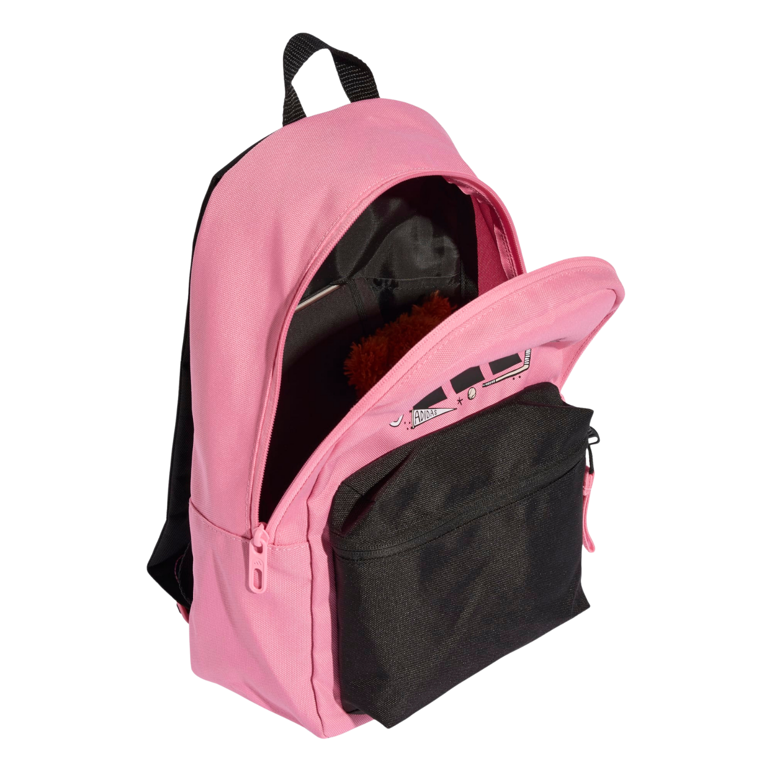 Adidas Little Kids Doodle Backpack - Pink/Black