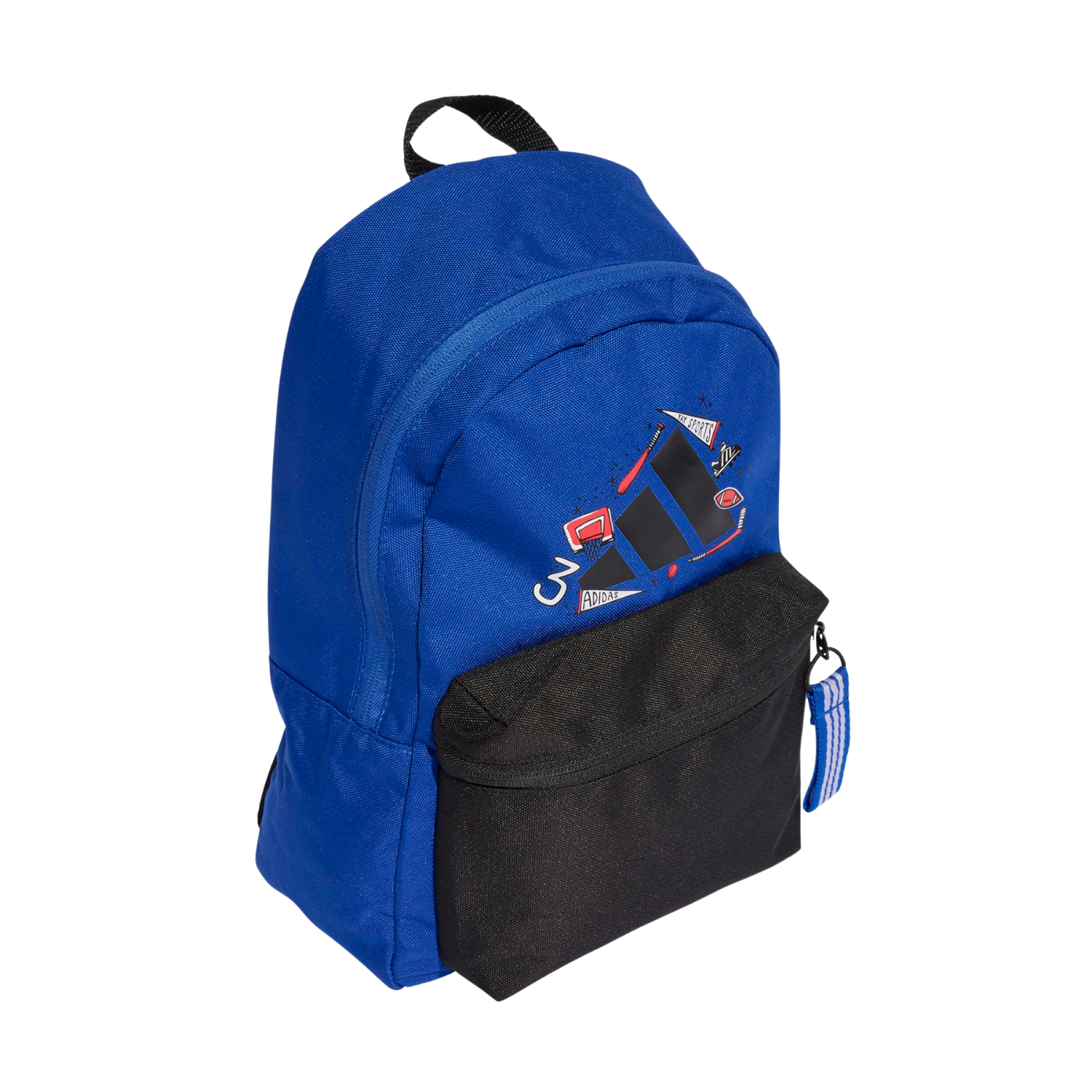 Adidas Little Kids Doodle Backpack - Royal Blue/Black