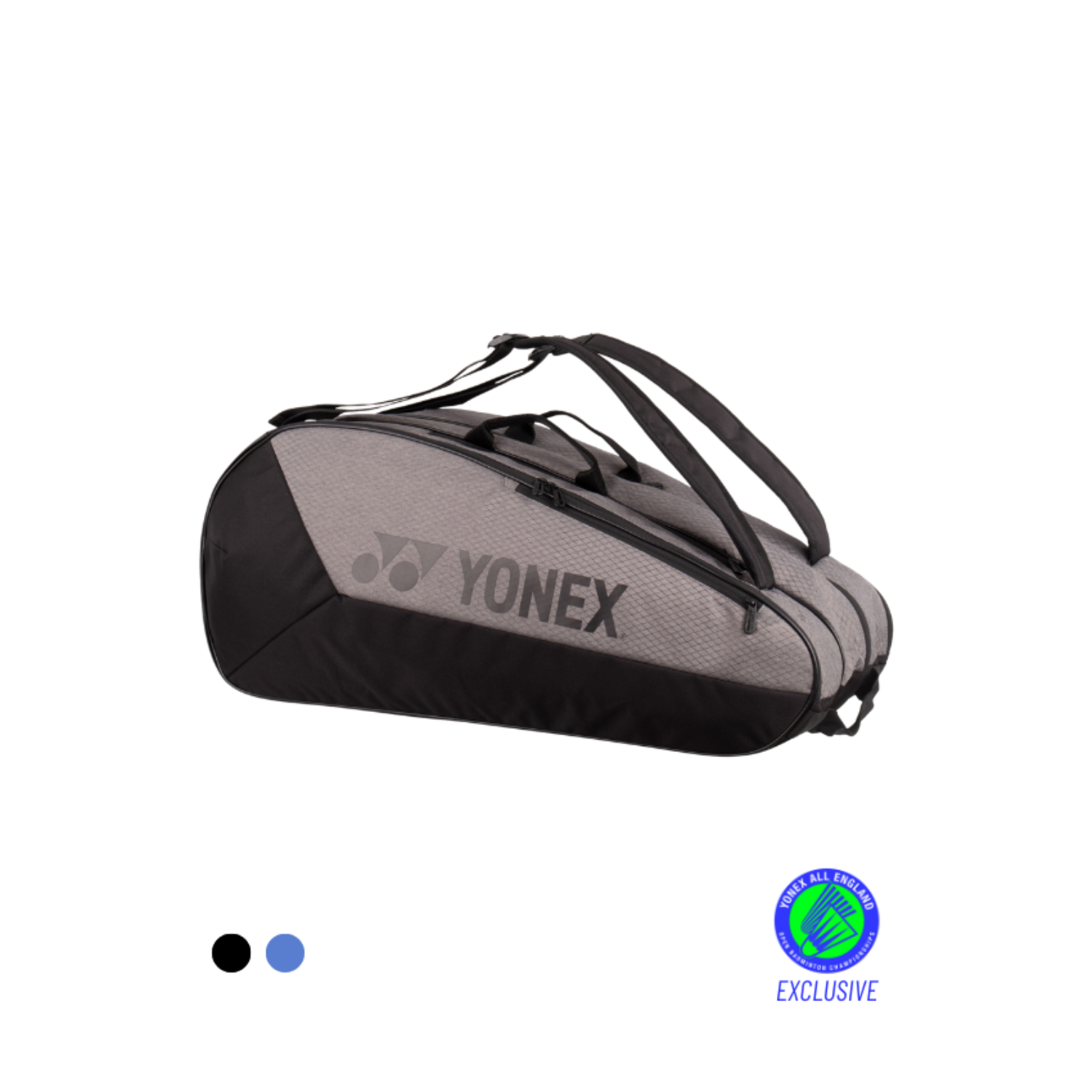 Yonex BA42529EX Team Racket Bag 9 Pcs - Grey/Black