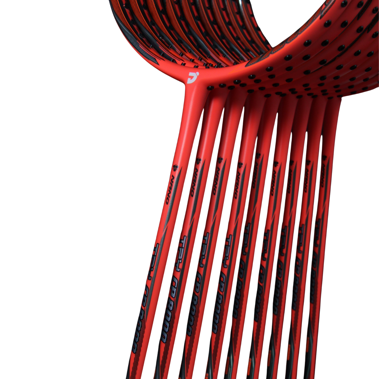 Jnice Sweet Zone Training Badminton Racket Strung - Orange