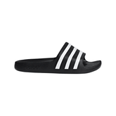 Adidas Adilette Aqua Slides Junior, Black, front view