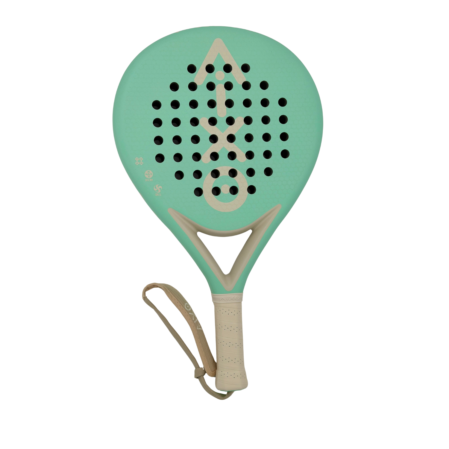 Aixo Pastel de Mint Ghost Padel Racket - Full Carbon - RL-B09