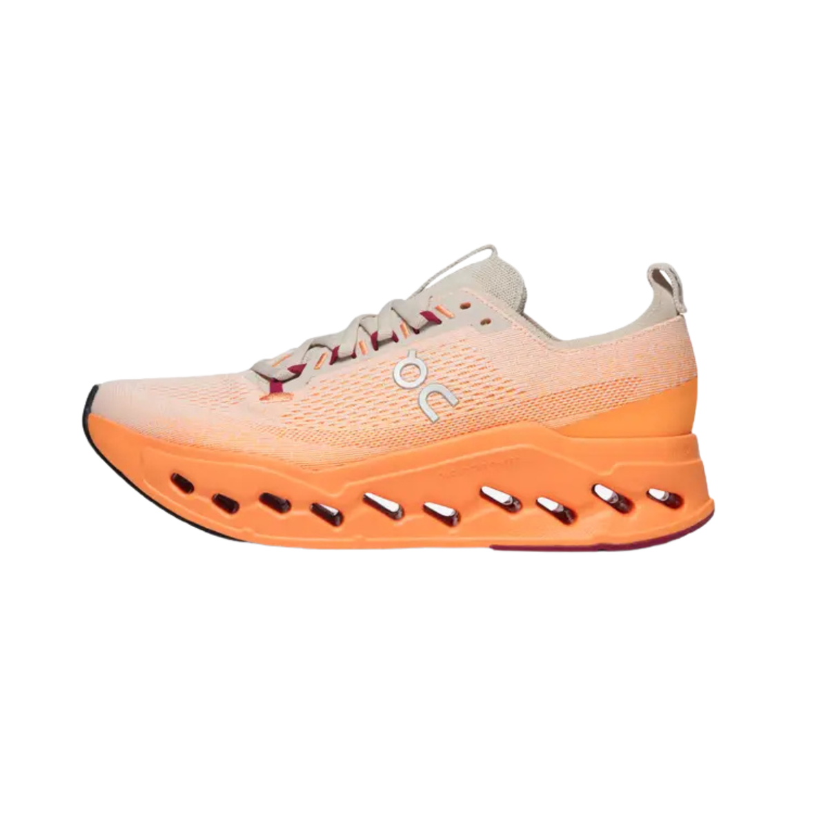 On Running Cloudsurfer Max Running Shoe Men - Pearl/Tangerine