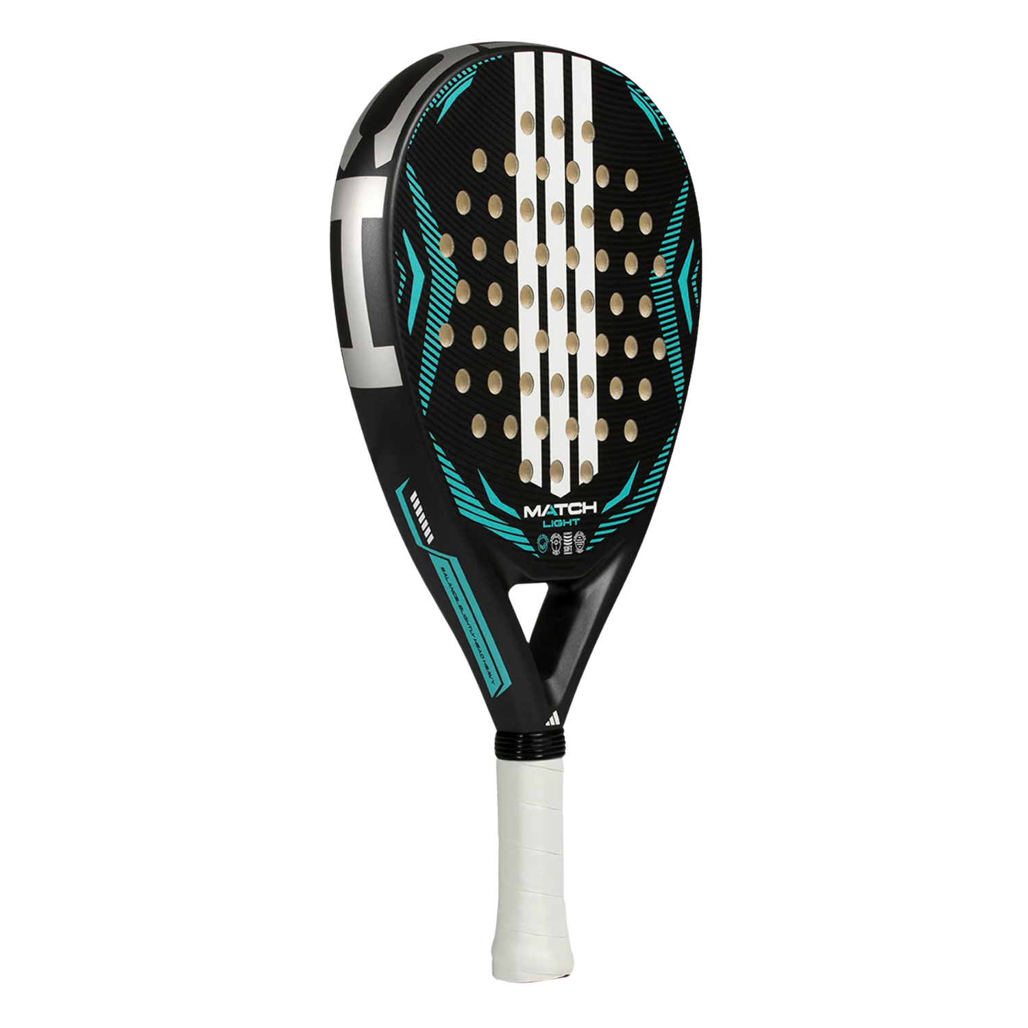 Adidas Match Light 2026 Padel Racket - Anthracite/Blue