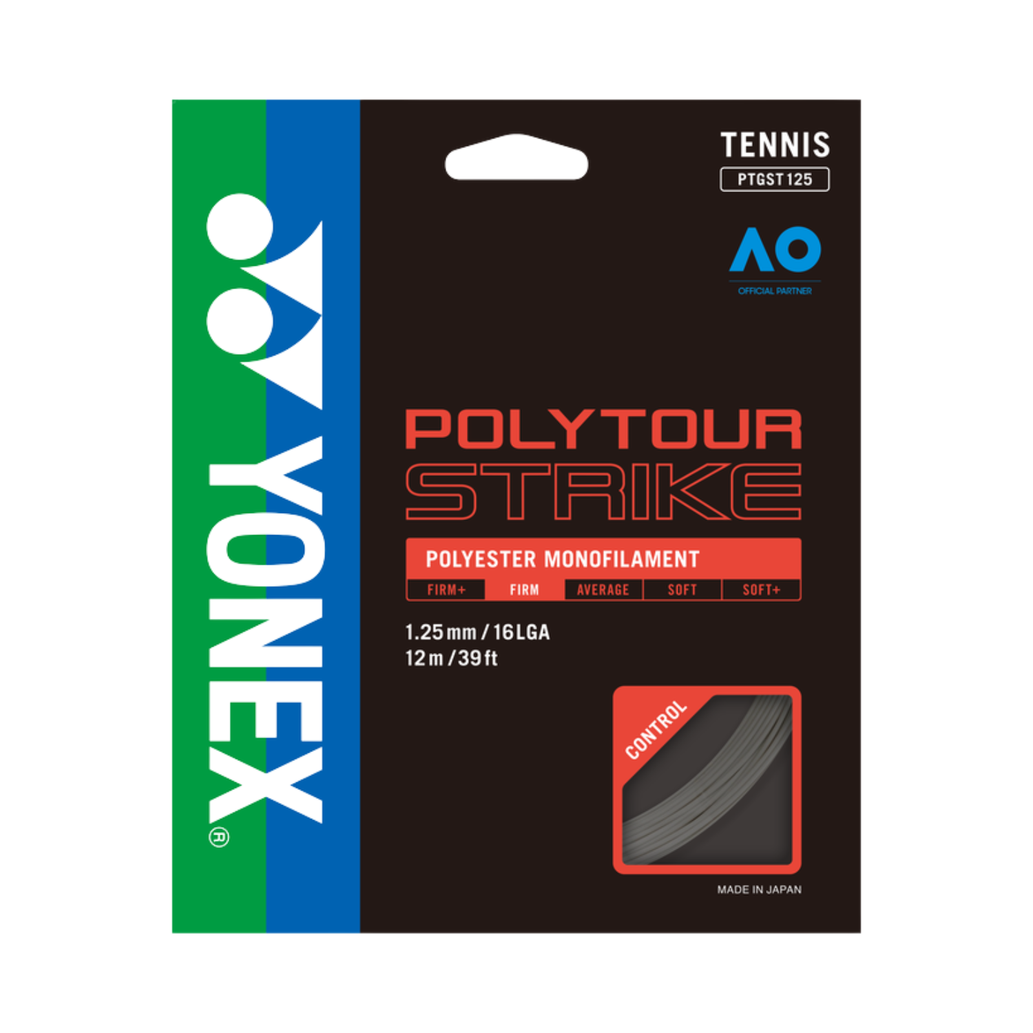 Yonex Polytour Strike 125 Tennis String String (Packs) Yonex