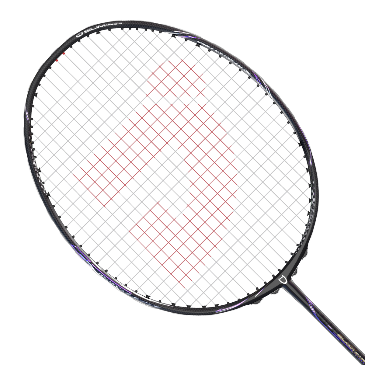 Jnice Black Panther II Badminton Racket Strung - Black Badminton Rackets JNICE