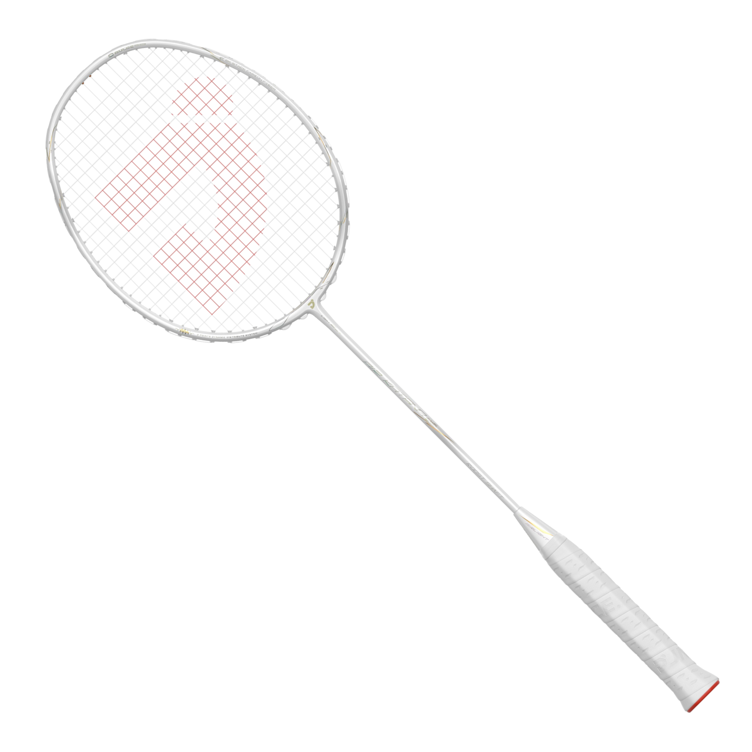 Jnice Air Katana Game 6U Unstrung Badminton Racket - White Badminton Rackets JNICE