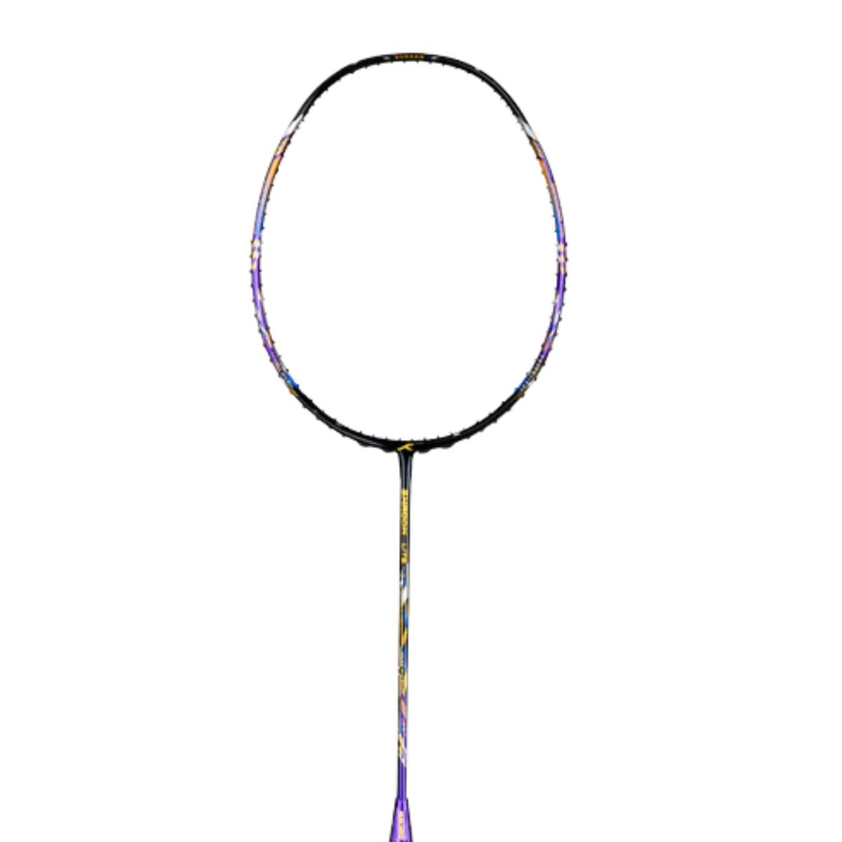 Hundred Shadow Lite Badminton Racket - Black/Purple Badminton Rackets Hundred