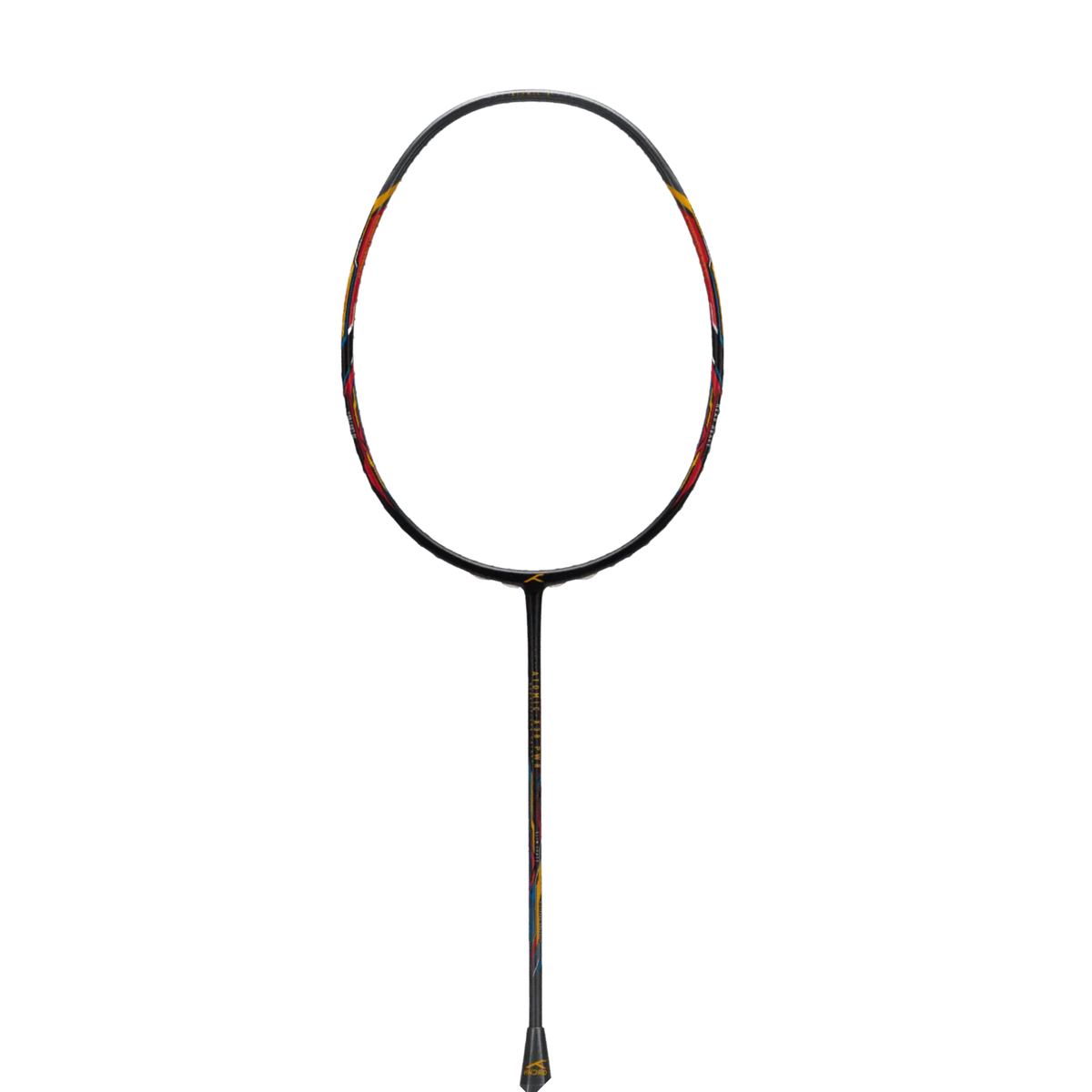 Hundred Atomic X 38 Power Badminton Racket - Black/Grey Badminton Rackets Hundred