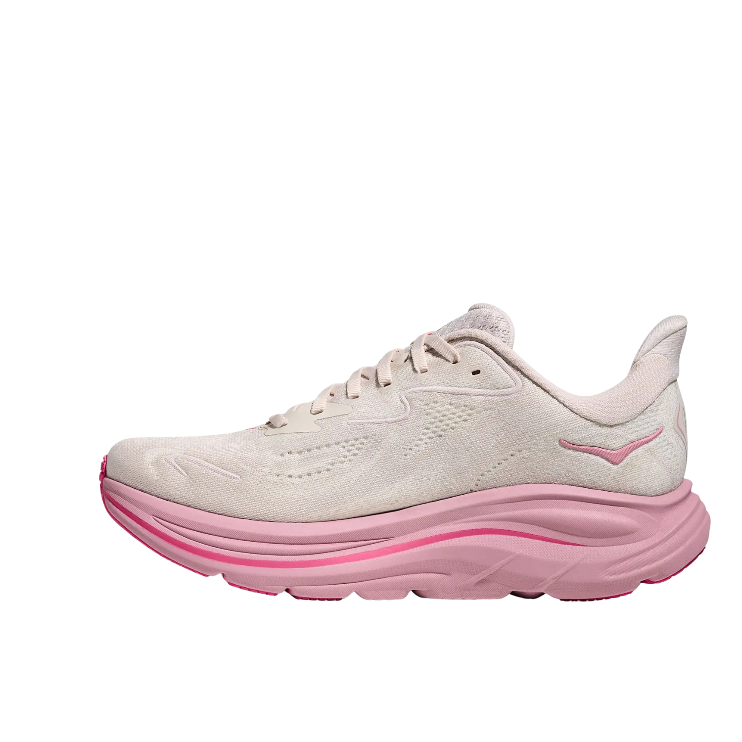 Hoka Clifton 10 Running Shoe Women - Rose Cream/ Dried Rose Running Shoes Hoka