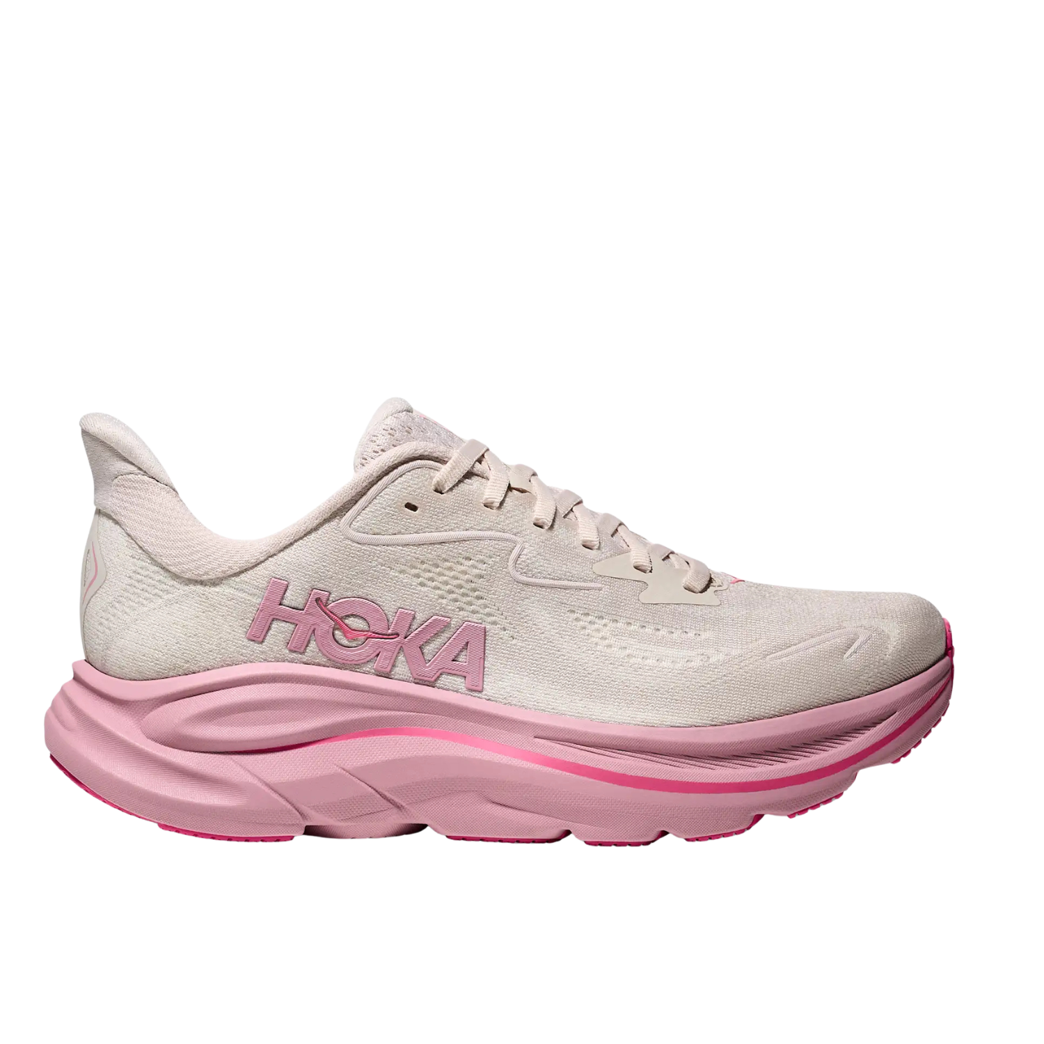 Hoka Clifton 10 Running Shoe Women - Rose Cream/ Dried Rose Running Shoes Hoka