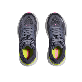 Hoka Bondi 9 Running Shoe Women - Charcoal Grey/ Grey Skies Running Shoes Hoka