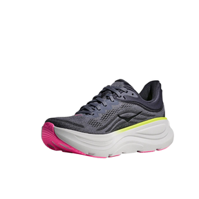 Hoka Bondi 9 Running Shoe Women - Charcoal Grey/ Grey Skies Running Shoes Hoka
