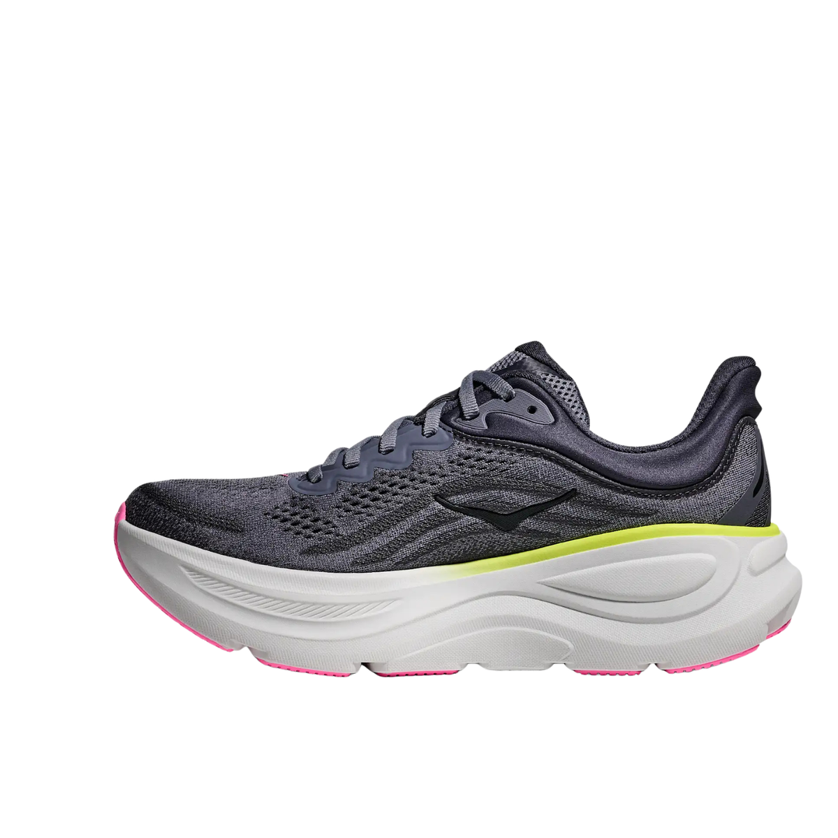 Hoka Bondi 9 Running Shoe Women - Charcoal Grey/ Grey Skies Running Shoes Hoka