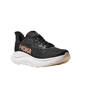 Hoka Clifton 10 Running Shoe Women - Black/Rose Gold Running Shoes Hoka