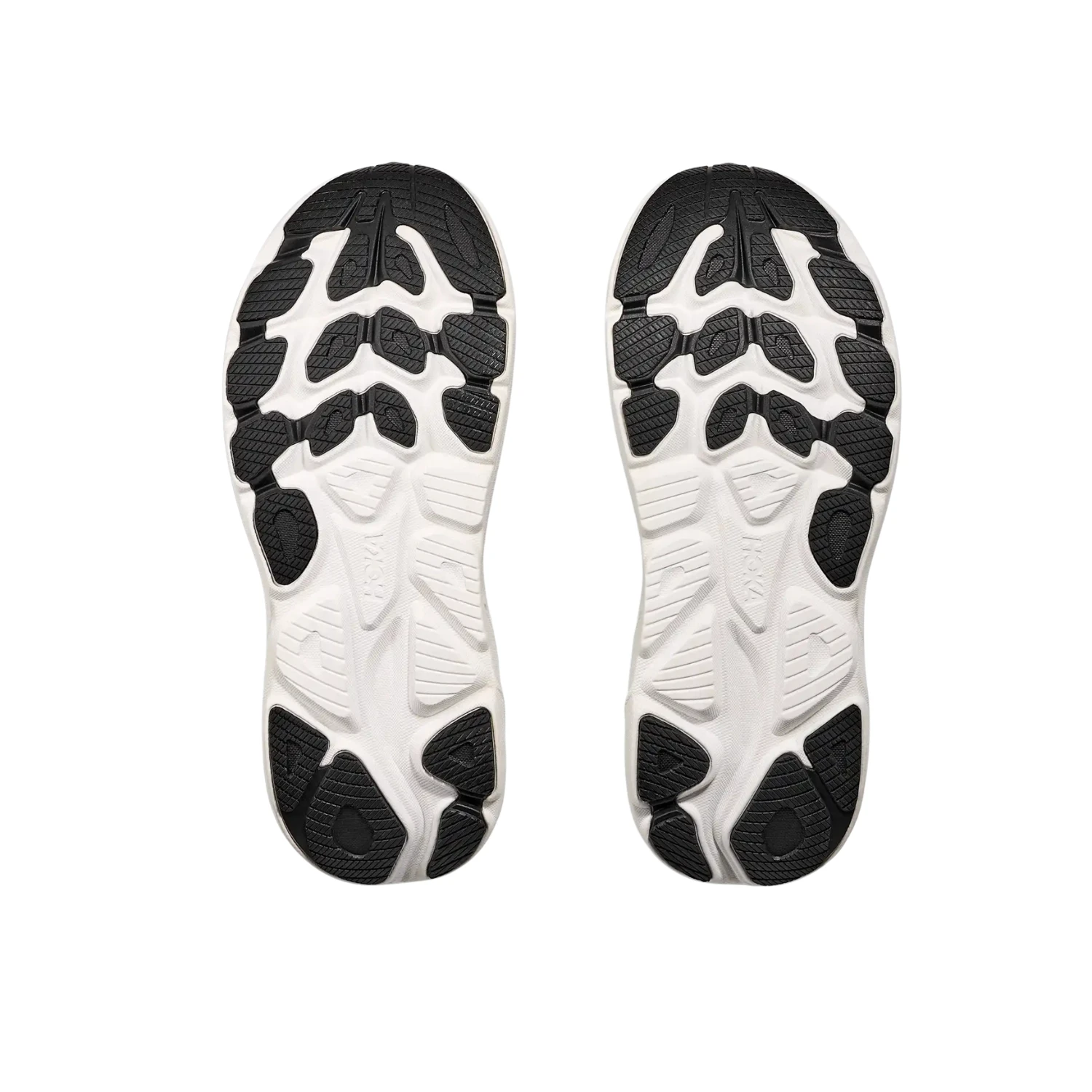 Hoka Clifton 10 Running Shoe Women - Black/White Running Shoes Hoka