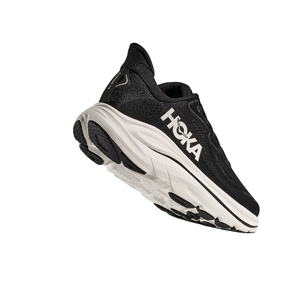Hoka Clifton 10 Running Shoe Men - Black/White Running Shoes Hoka