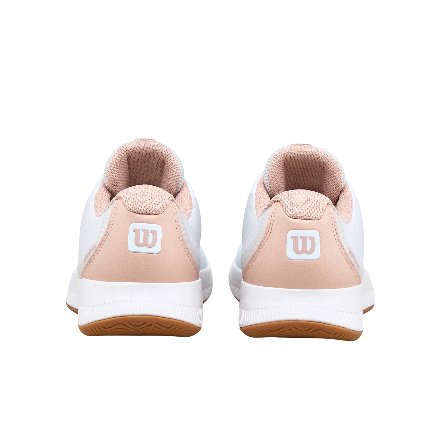 Wilson Intrigue Lite Tennis Shoe Women - White/Cameo Rose/Gum Tennis Shoes Wilson