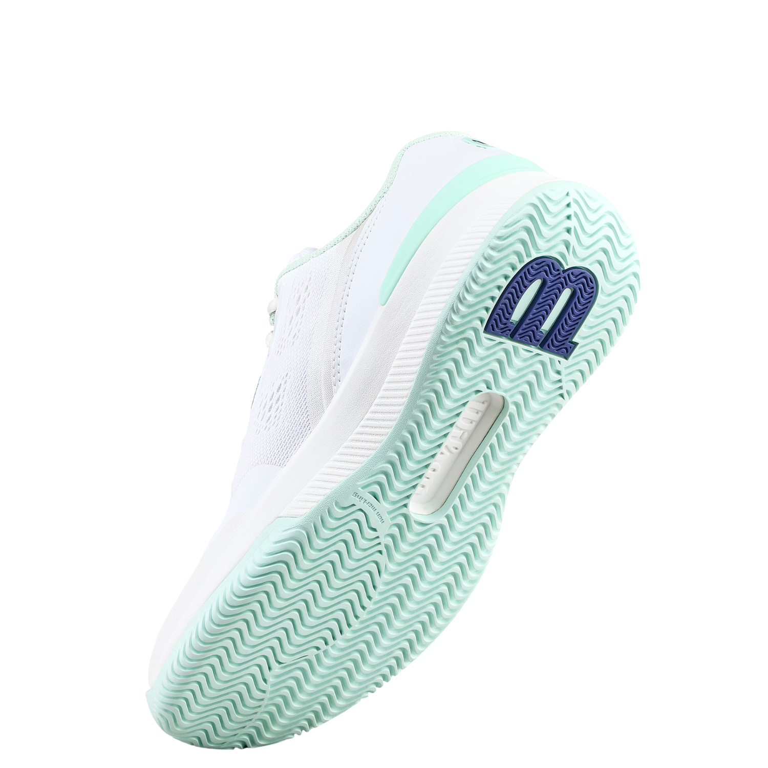 Wilson Intrigue Pro Tennis Shoe Women - White/Bay/Skip Blue Tennis Shoes Wilson