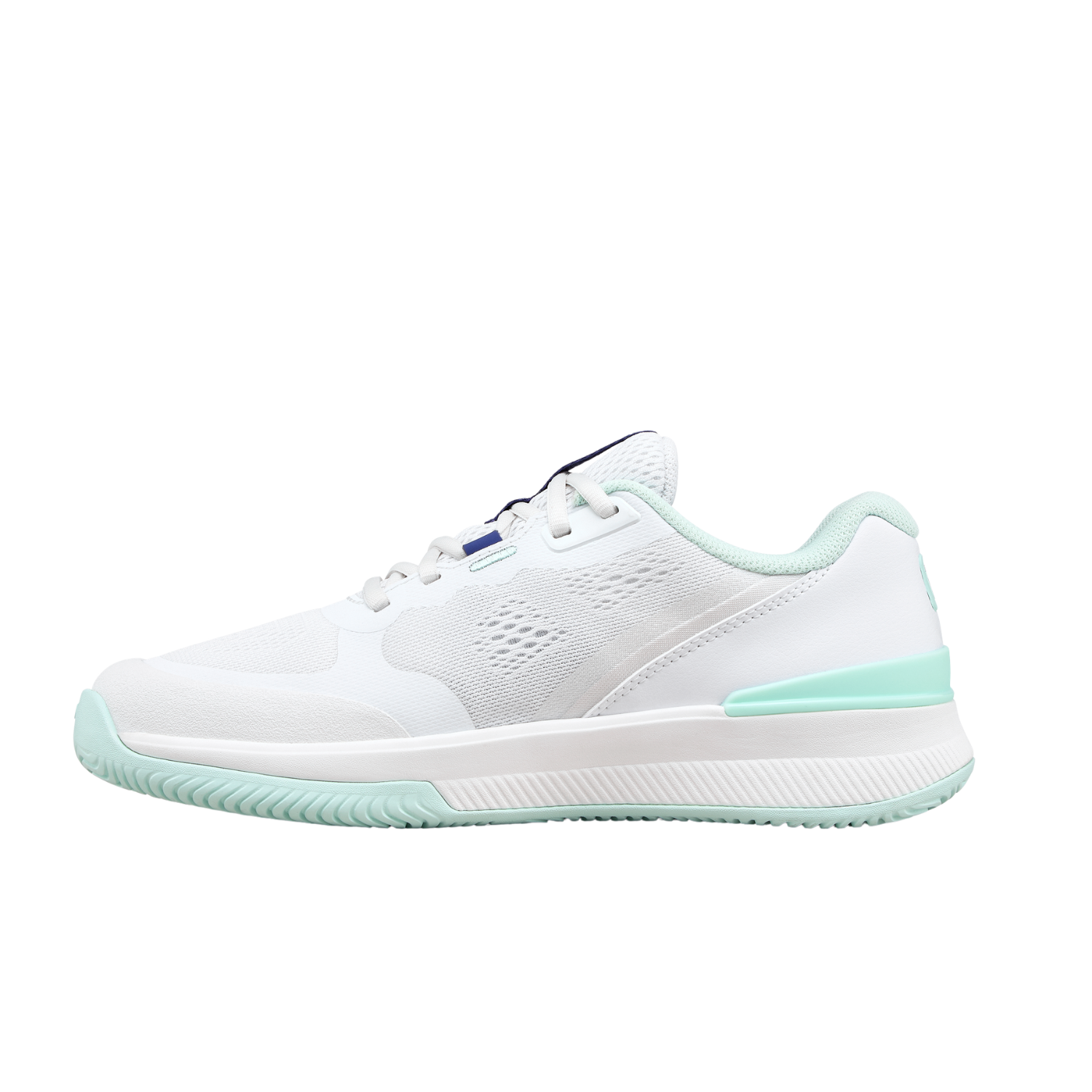Wilson Intrigue Pro Tennis Shoe Women - White/Bay/Skip Blue Tennis Shoes Wilson
