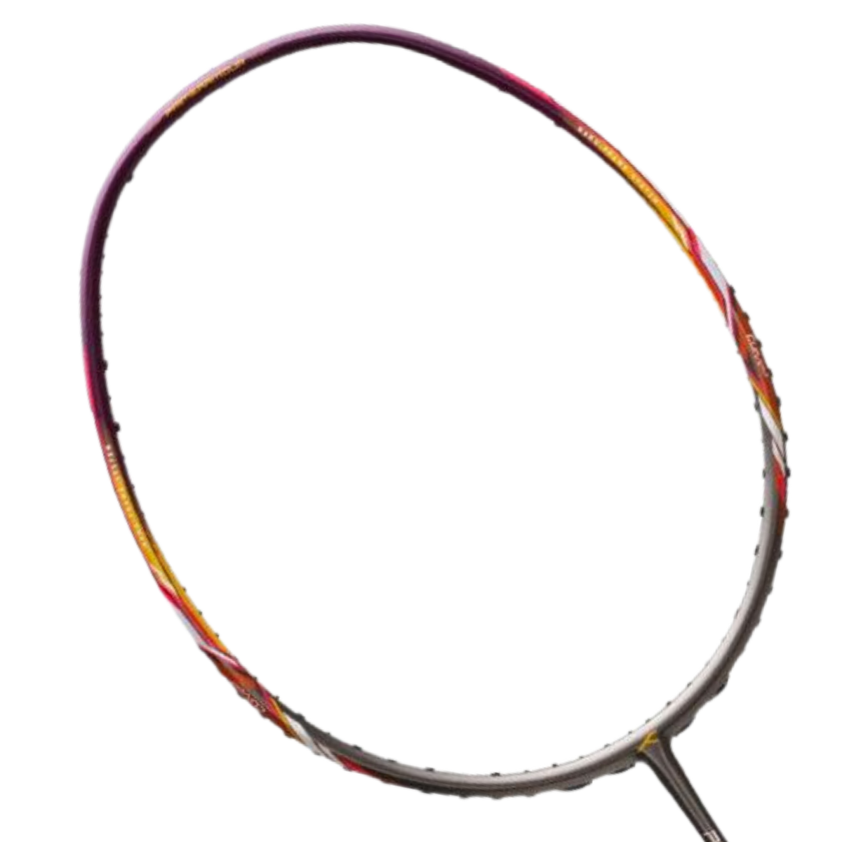 Hundred Primearmour 800 Badminton Racket - Grey/Purple Dark Grey Dark Purple 4U6 Badminton Rackets Hundred