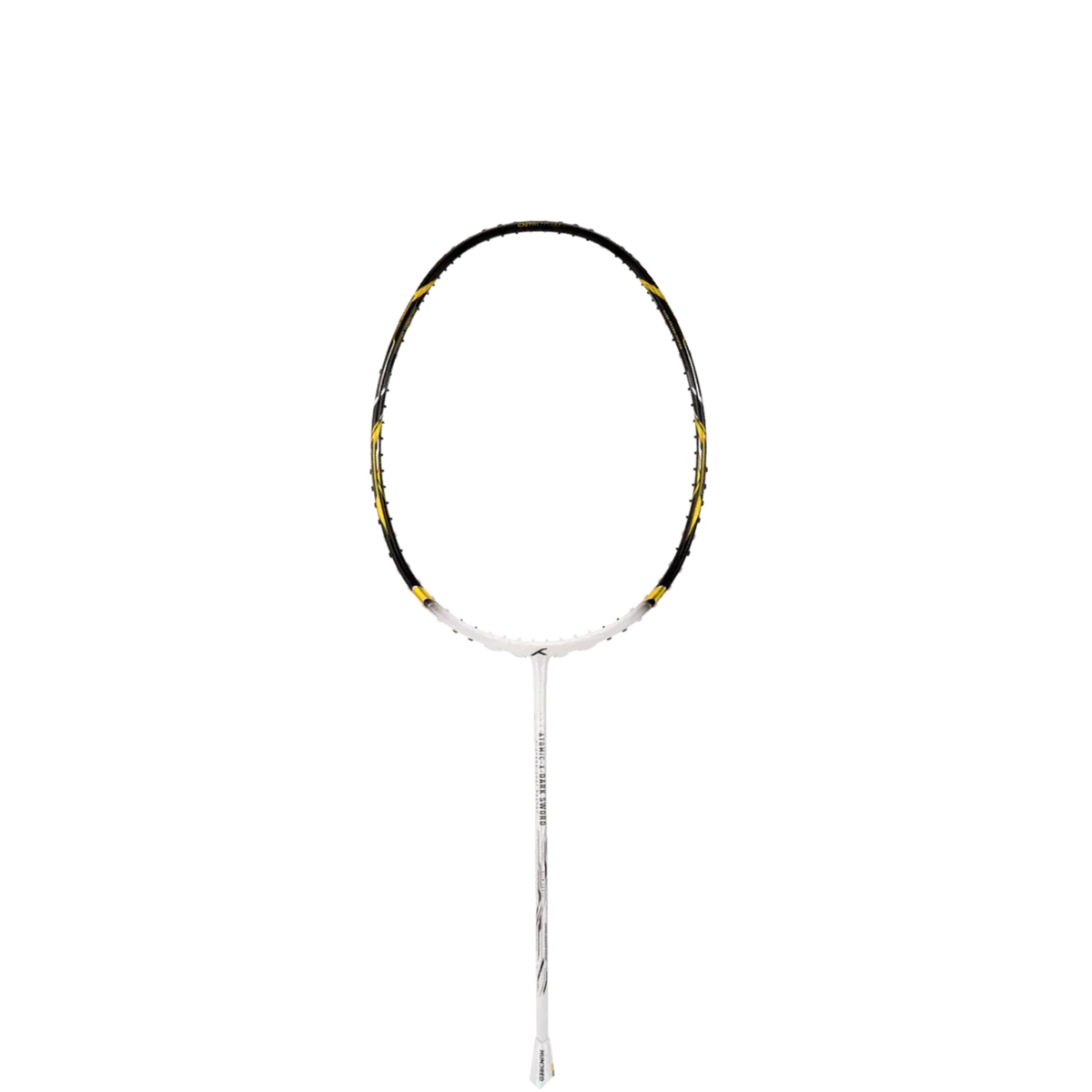 Hundred Atomic X Dark Sword 4U Badminton Racket - White/Black Badminton Rackets Hundred