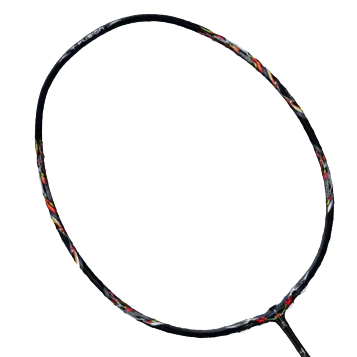 Hundred T-Fusion 300 4U Badminton Racket - Black Badminton Rackets Hundred