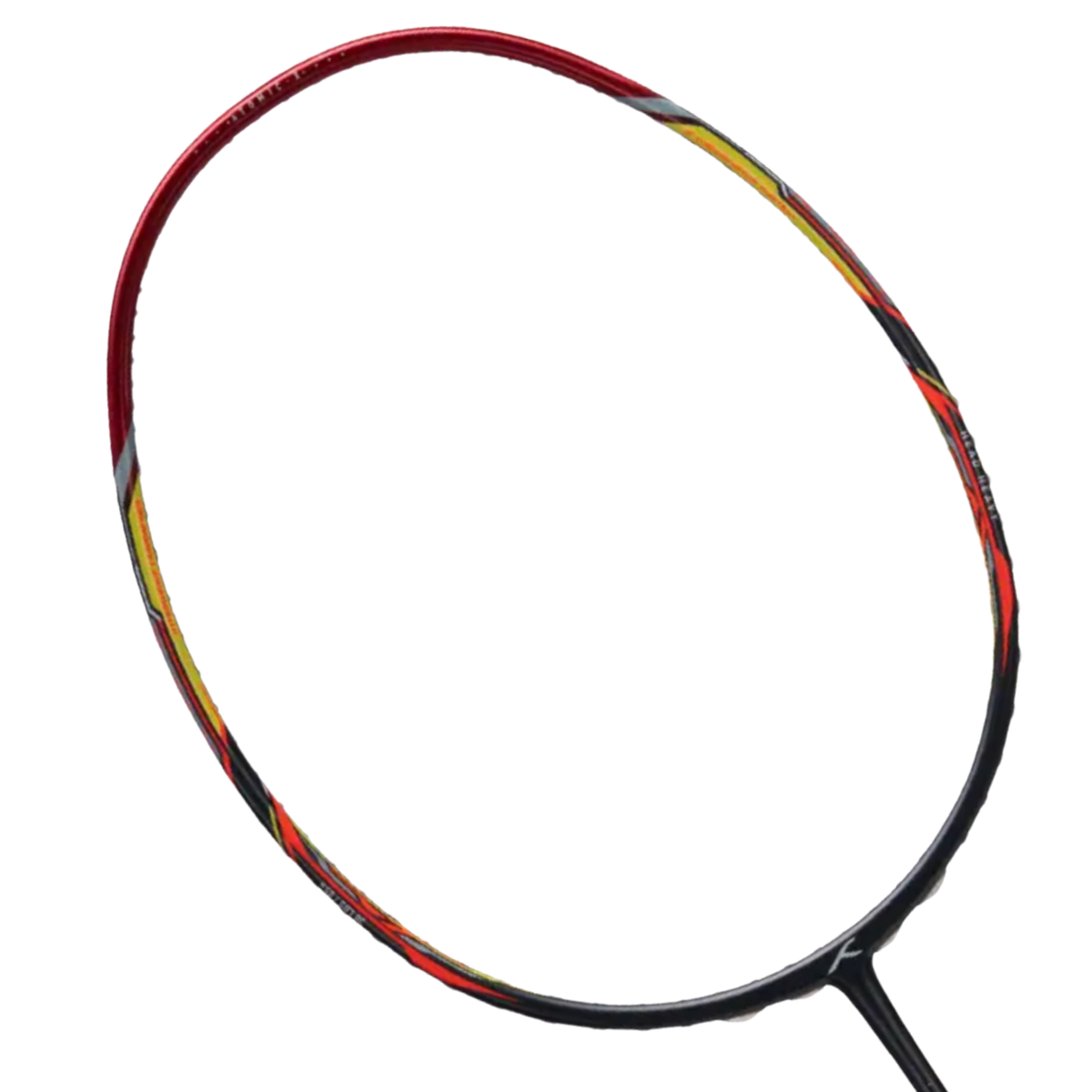 Hundred Atomic X 38 Power Badminton Racket - Charcoal/Red Charcoal Red 3U6 Badminton Rackets Hundred