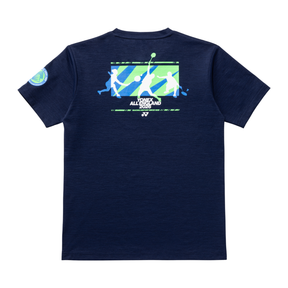 Yonex All England YOB26012EX Souvenir T-Shirt Junior - Dark Navy Clothing Yonex